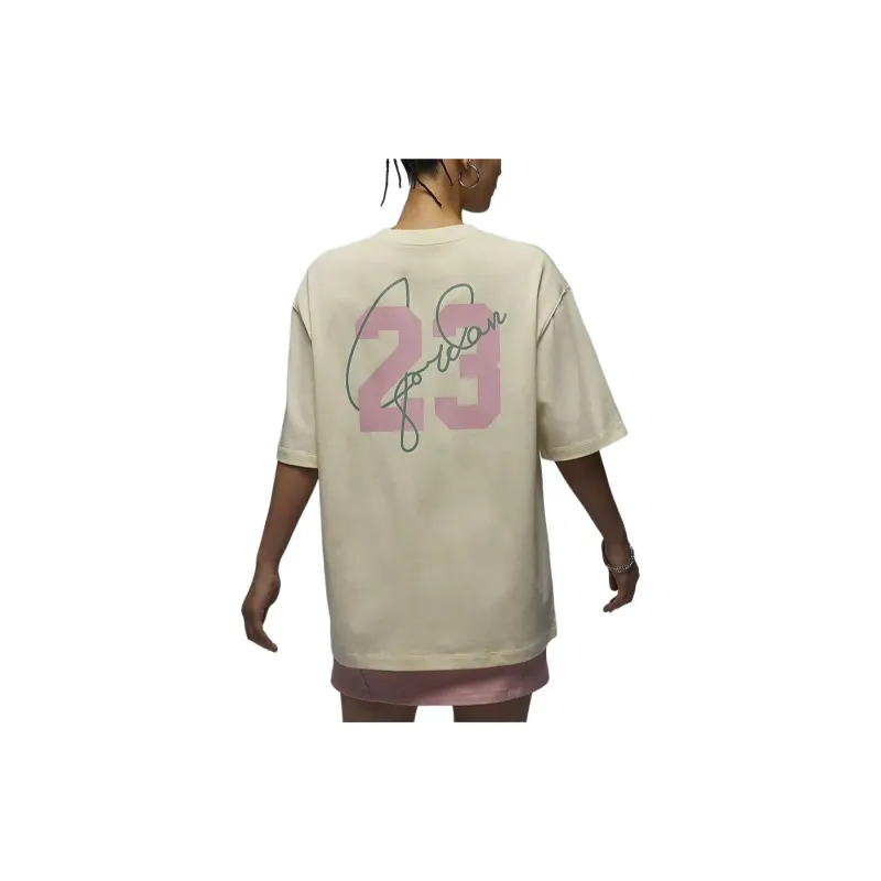 Jordan Drop Shoulder Sleeve T Shirt Women's-3