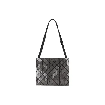 ISSEY MIYAKE Row Metallic Polyvinyl Chloride Resin Shoulder Bag Women's Bronze