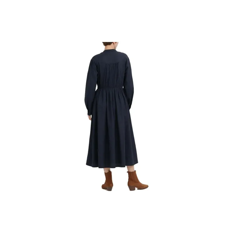 UNIQLO Long-Sleeved Dresses Women's Navy Blue-1