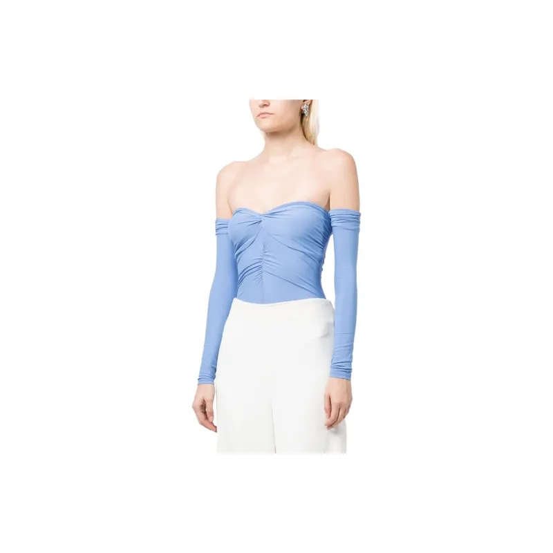 Fleur Du Mal Ruched Bodysuit-2