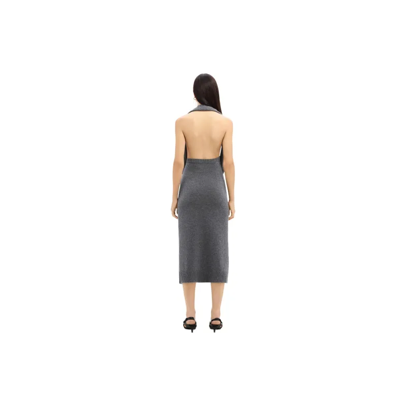COURREGES Over The Shoulder Drape Dress-2