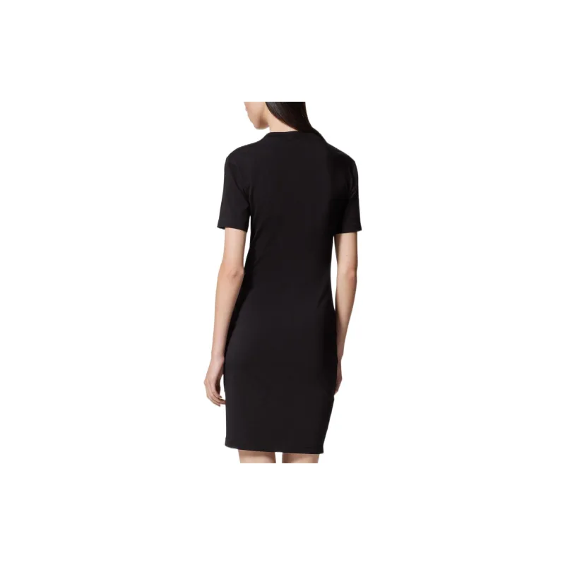 VERSACE JEANS COUTURE SS23 Short Sleeved Dresses Women's Black-2