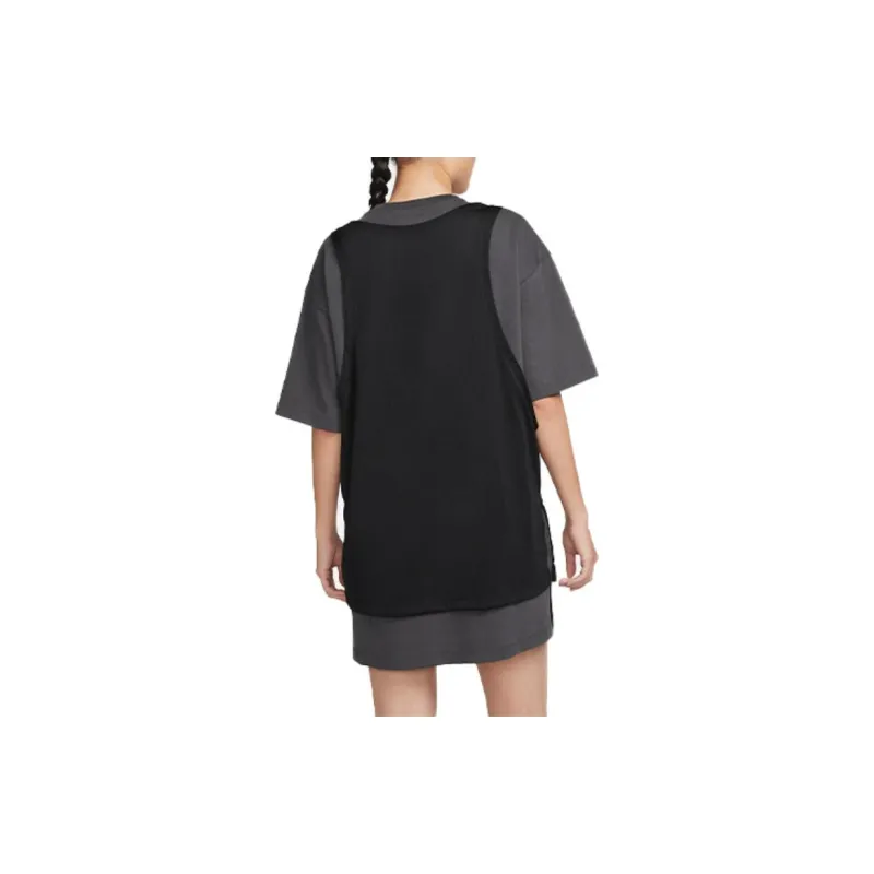 Jordan Short Sleeved Dresses Women's Smoke Gray-4
