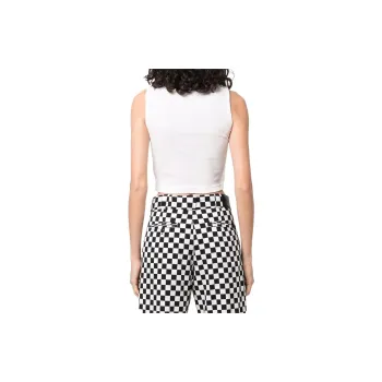 R13 Destroyed Cropped Tank Top