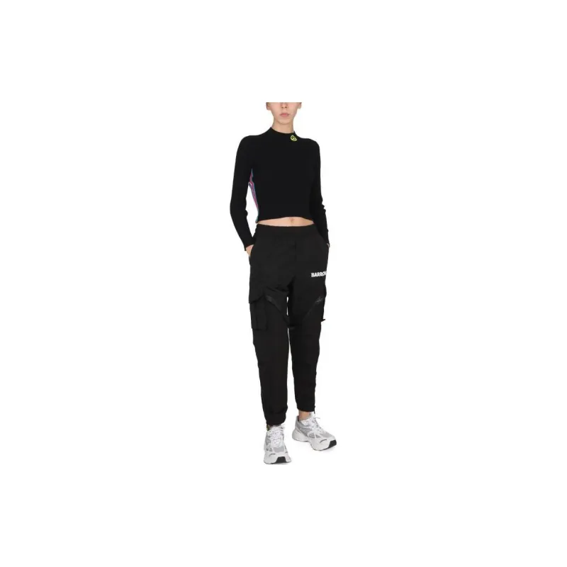 Barrow Smiley patch Long Sleeve Jumper-1