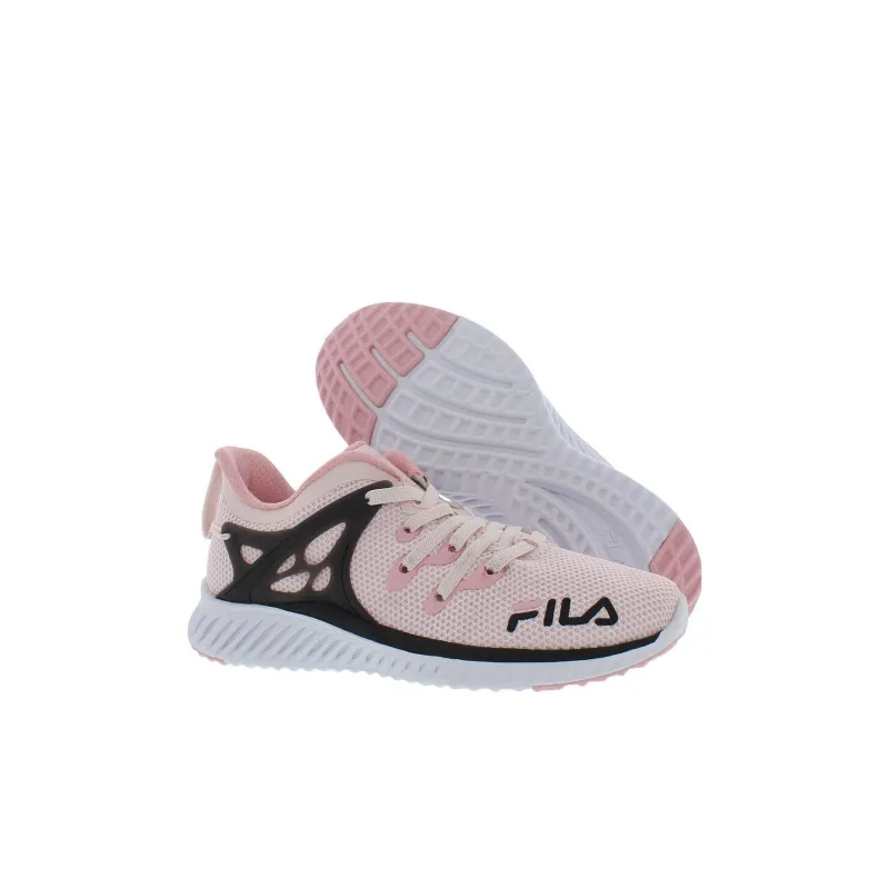 FILA KIDS Big Girls Rapid Flash 21 Slip Resistant Cushioning Wear Resistant Low Top Running Shoes Pink Kids'-4