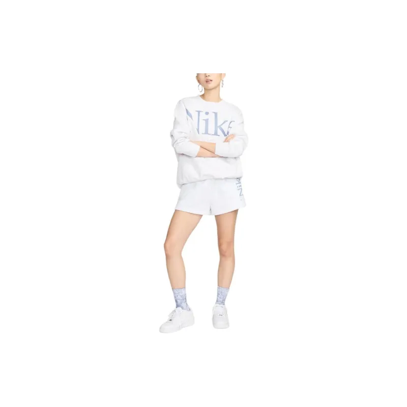 Nike Sportswear Phoenix Fleece Casual Shorts Women's Birch Heather-1