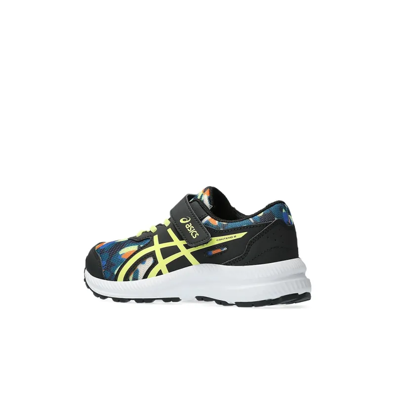 Asics Contend 8 PS 'Black Glow Yellow Camo'-0