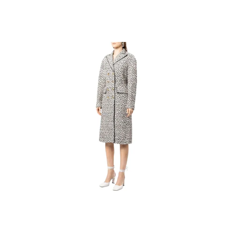 GIAMBATTISTA VALLI Coats Women's Ecru-3