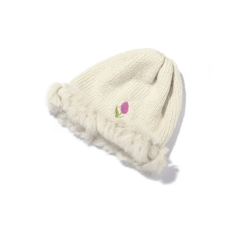 Clect Knitted Yarn Bucket Hats Women's-3