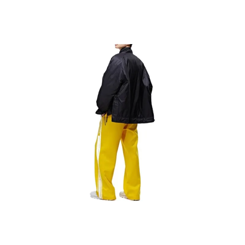 UPON PRO FW22 Letter Solid Color Puffer Jacket Women's Black-3