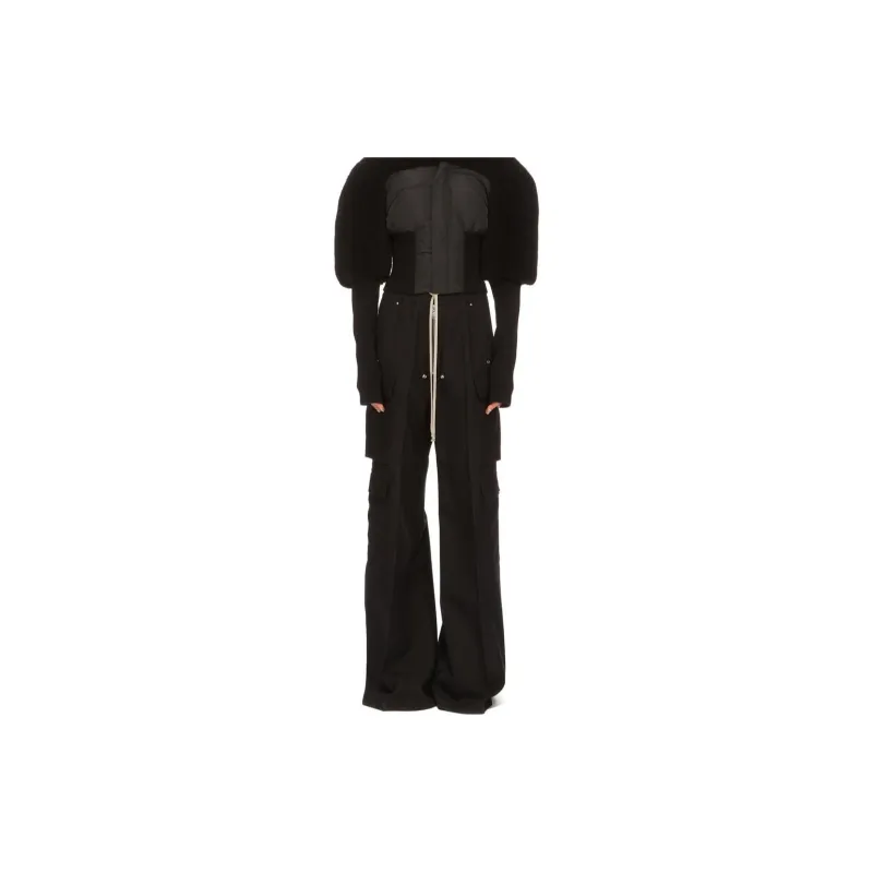 RICK OWENS Cargobelas Wide Leg Pants-1