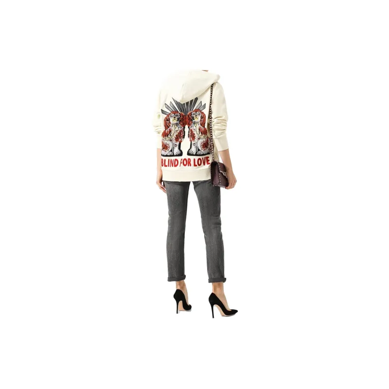 GUCCI SS23 Sweatshirt Women's Beige-2