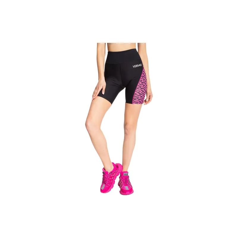 VERSACE Casual Shorts Women's Black-3