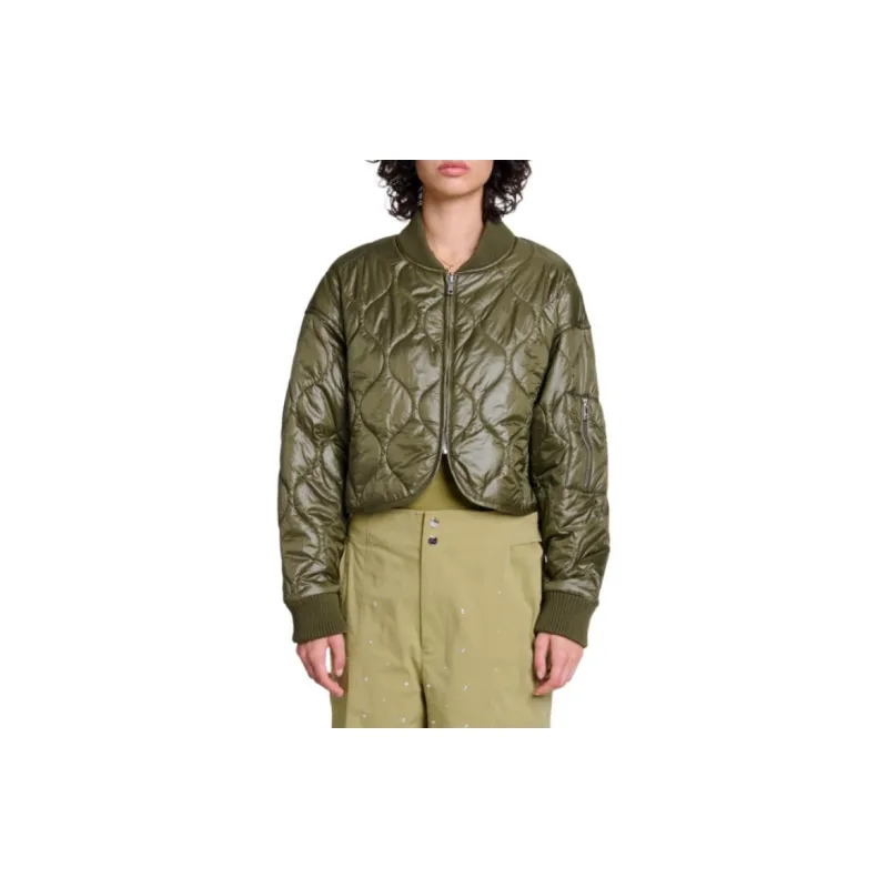 Maje Short Quilted Jacket-1