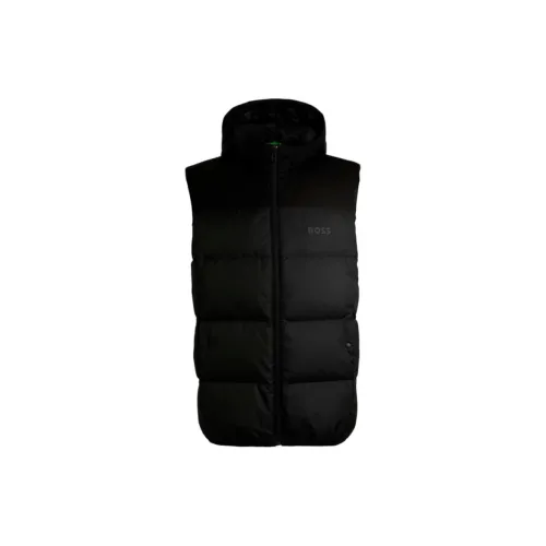 HUGO BOSS Vests Men Black