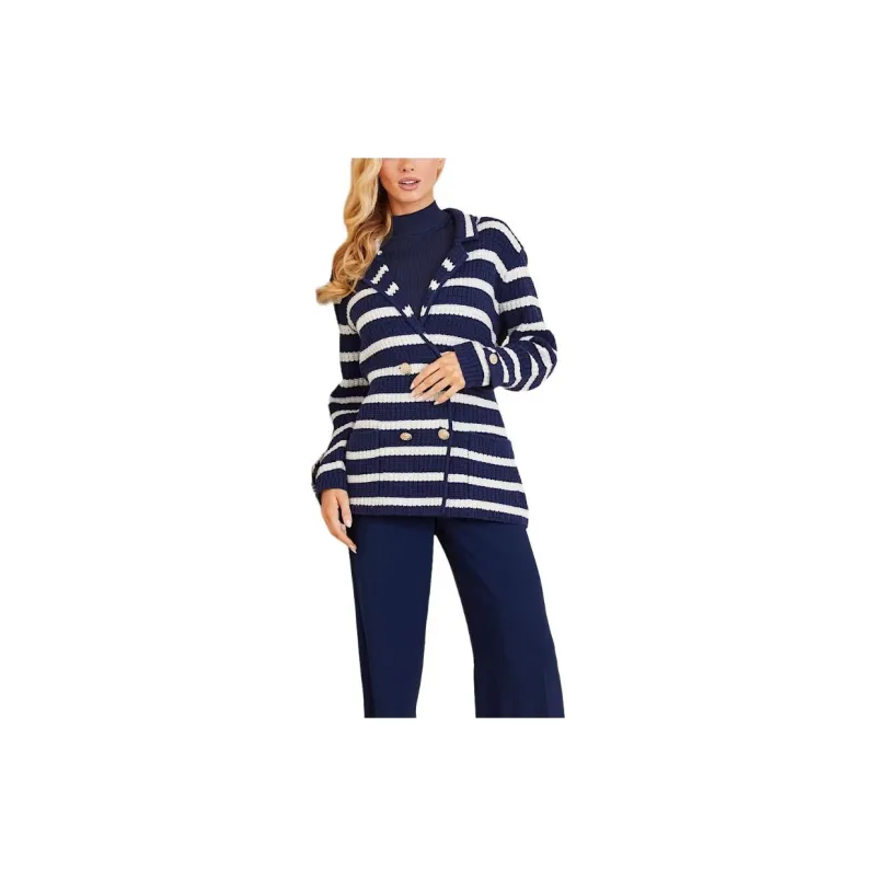 GUESS Jackets Coats Women's Marine Blue-3
