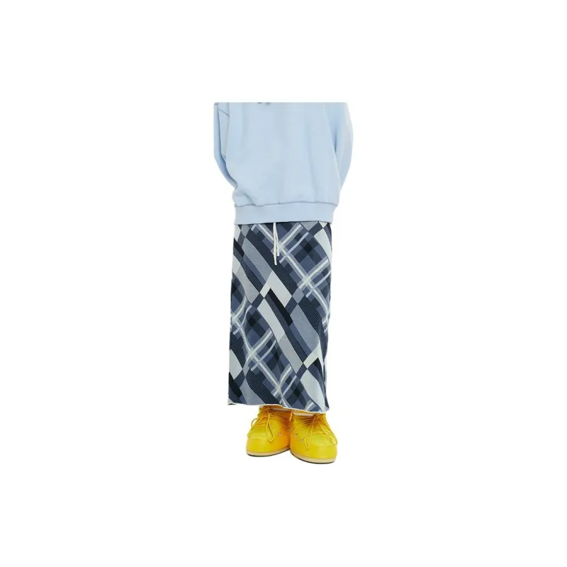 Kirsh FW23 Casual Long Skirt Women's Blue-1