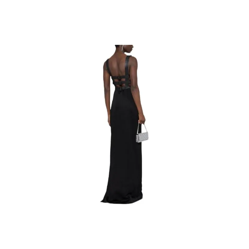 Alaia Sleeveless Dresses Women's Black-3