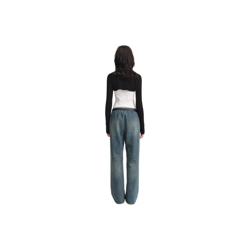 CONCISE WHITE SS24 Jeans Women's-6