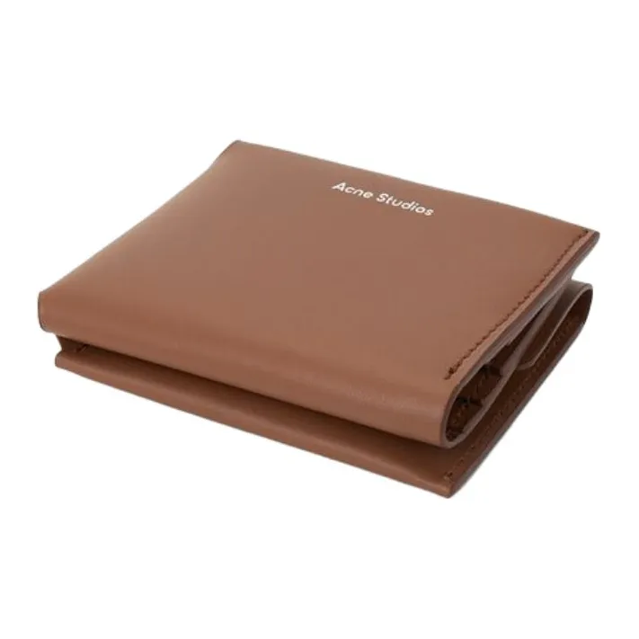 Acne Studios Logo Printed Fold Card Holder-1