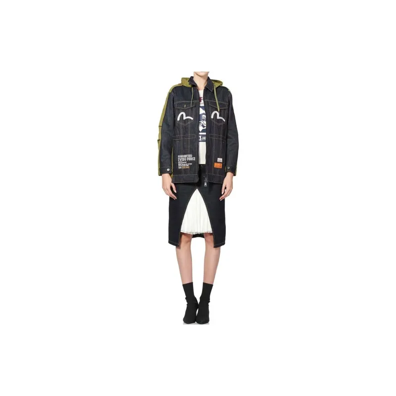 EVISU Jacket Women's Army Green-4