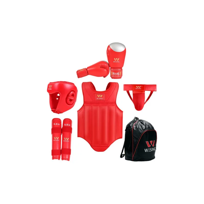 WESING Boxing Protective Gears Leather Unisex-3