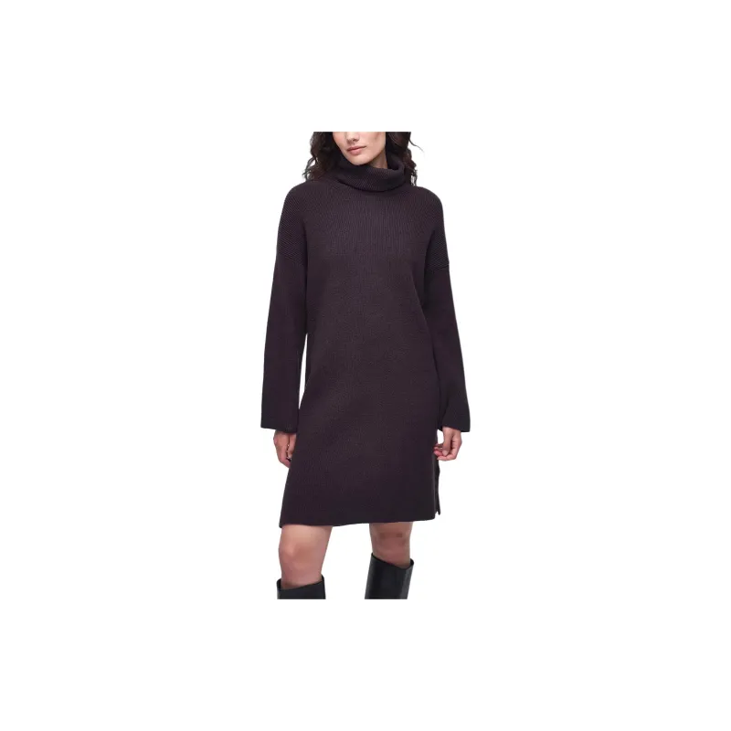 BARBOUR Barbour Stitch Dress Long-Sleeved Dresses Women's Brown-1