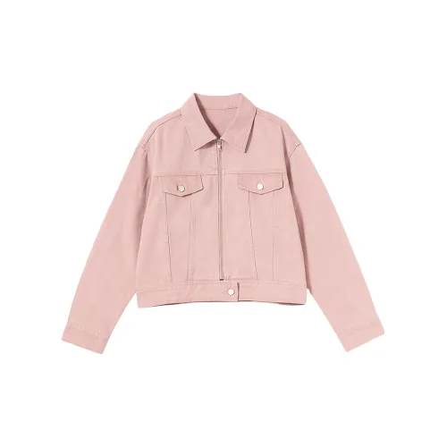 WESTLINK Cropped Coats Women's Pink