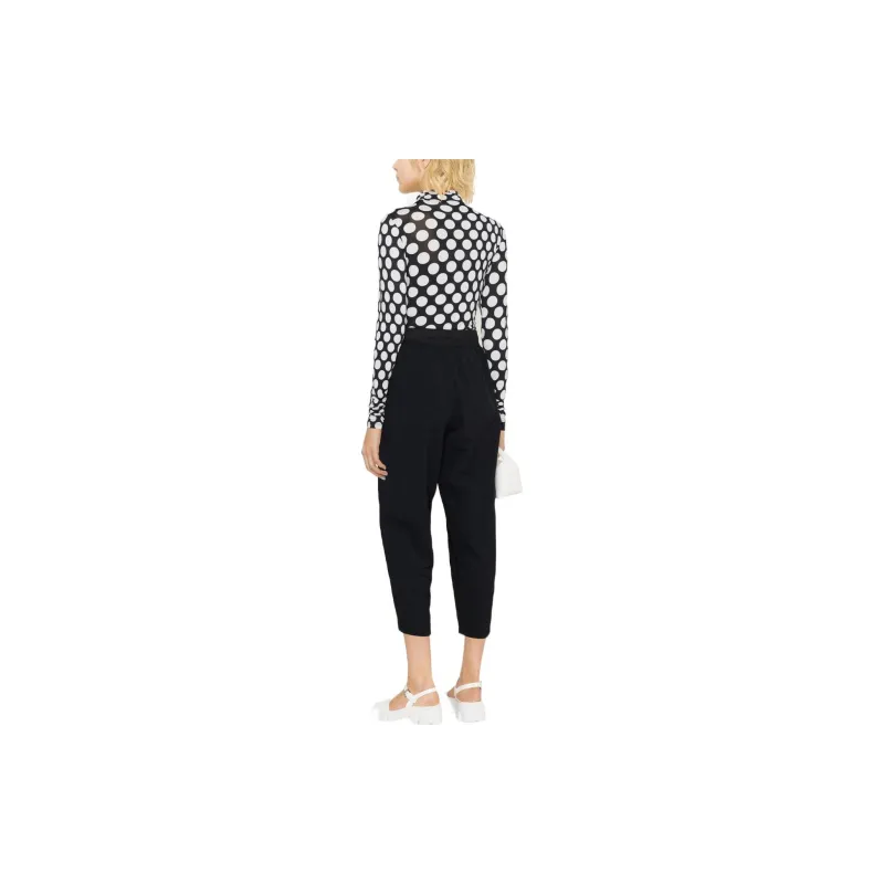 Nike Sportswear Essentials Series Knitted Sweatpants Women's Black-2