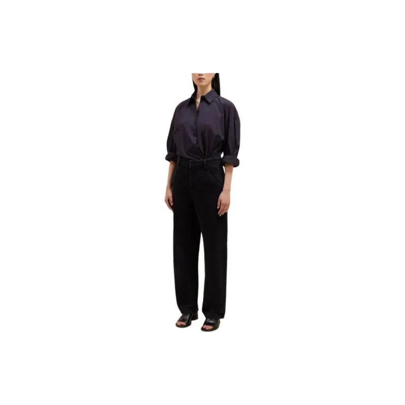Lemaire Twist-Detailed Button-Up Shirt-3