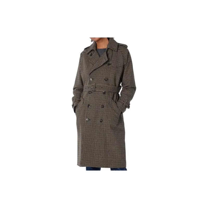 A.P.C Coats Women's Plaid-1