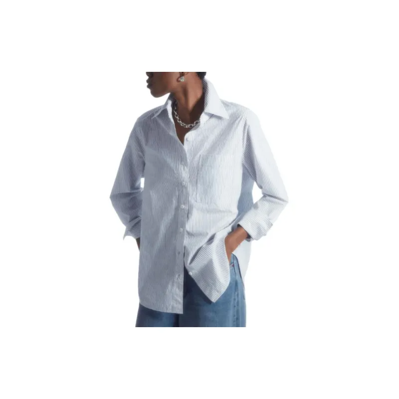 COS Shirts Women's Blue-1