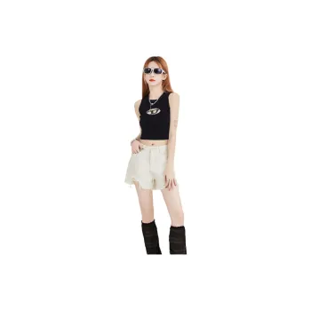 SONGS ALONG Denim Shorts Women's