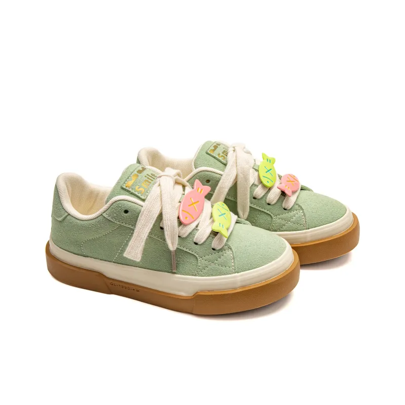 STAE Anti-Slip Wear-Resistant Low-Top Skateboard Shoes Women's-26