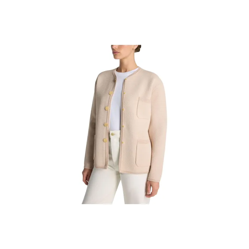 St. John Knitted Patch-pocket Jacket-4