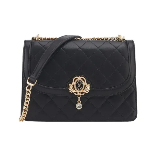 YEARCON Synthetic Leather Small Square Bag Shoulder Bag Crossbody Bag Small Size Women's Black/Ecru/Green