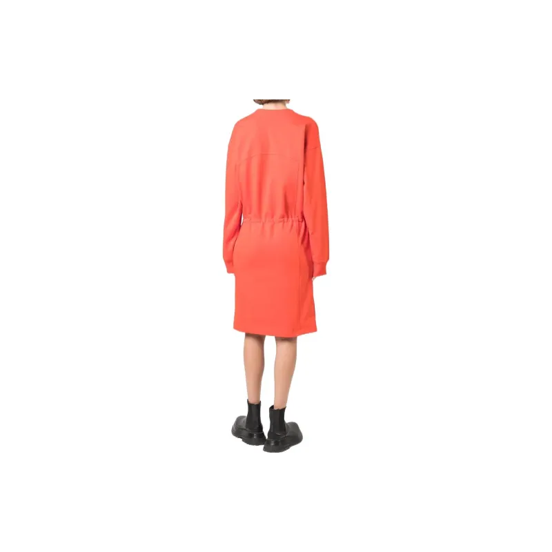 Russell Athletic X HUGO BOSS Long Sleeved Dresses Women's Orange Red-3