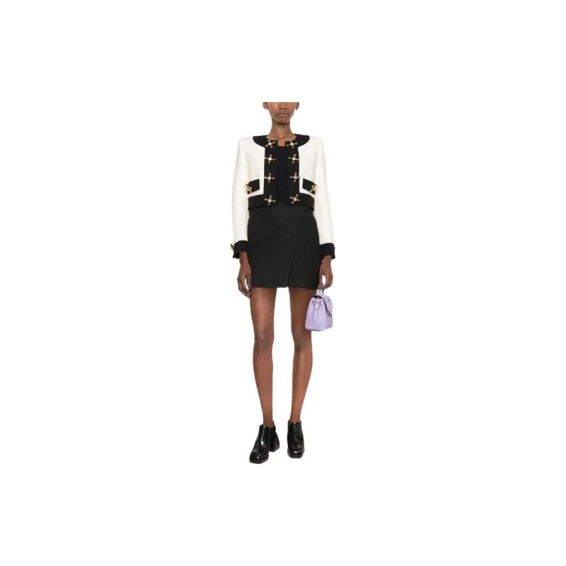 MOSCHINO Jackets Women's Ivory White-4