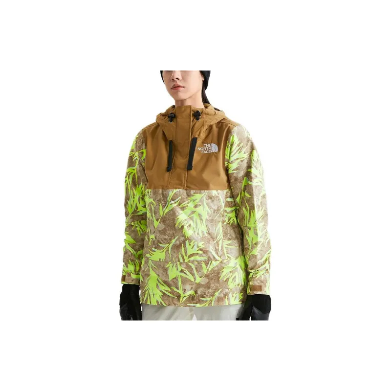 THE NORTH FACE Windbreaker Jacket Women's Brown-1