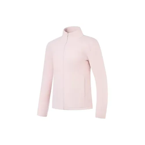 QIAODAN Variety Training Collection Knitwear Women's White Peach Pink