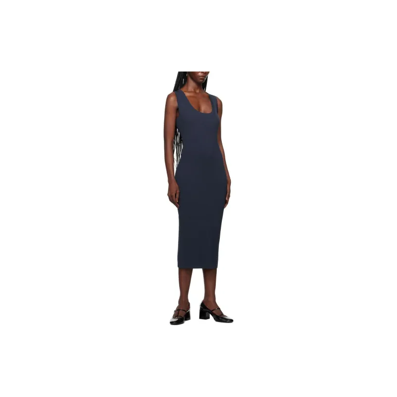 THEORY Sleeveless Dress Women's Dark Blue-1