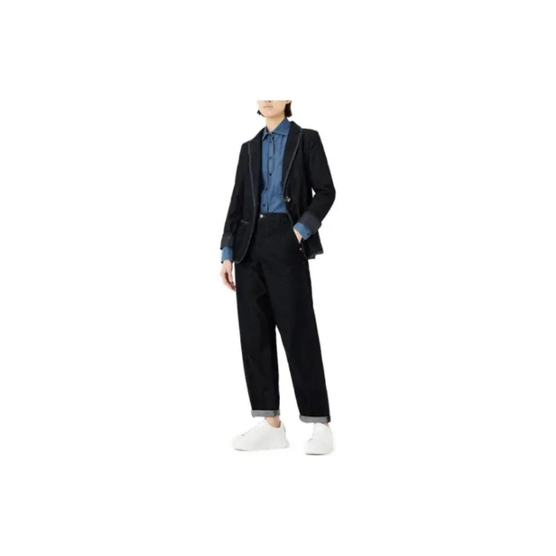 EMPORIO ARMANI Shirt Women's Blue-1