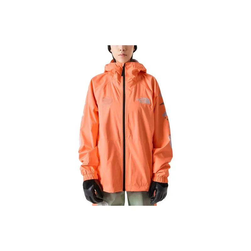 THE NORTH FACE City Outdoor Collection Waterproof And Windproof Windbreaker Jacket Women's Orange-2