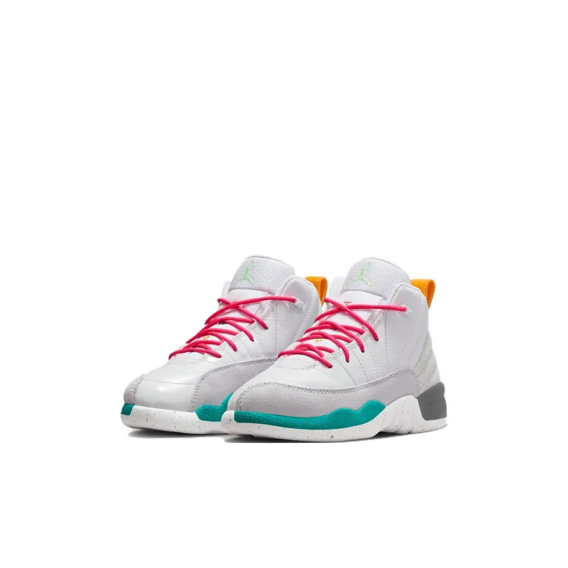 Jordan 12 Retro White Vapor Green PS-2