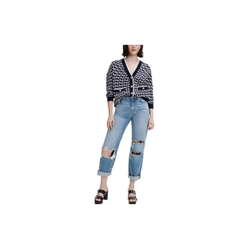 Maje SS22 Knitwear Women's Dark Blue-1