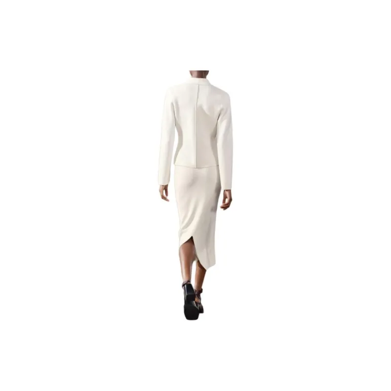 ZARA Jackets Coats Women's White-3