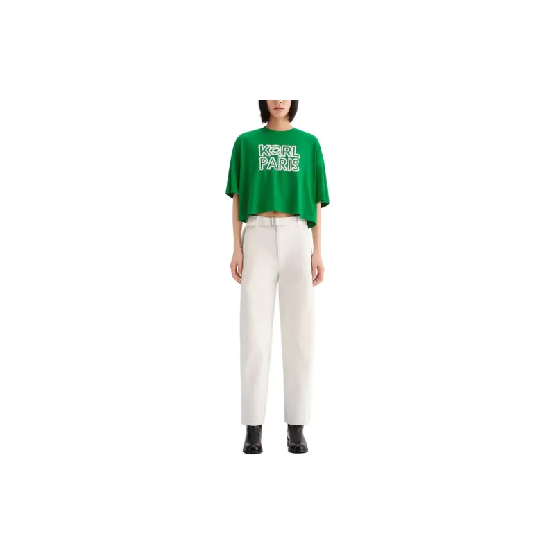 KARL LAGERFELD T Shirt Women's Green-4