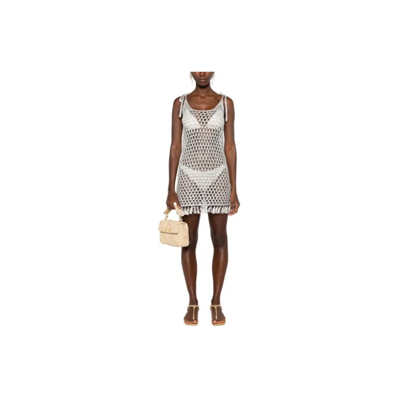 MARYSIA Crochet Mini Dress-1