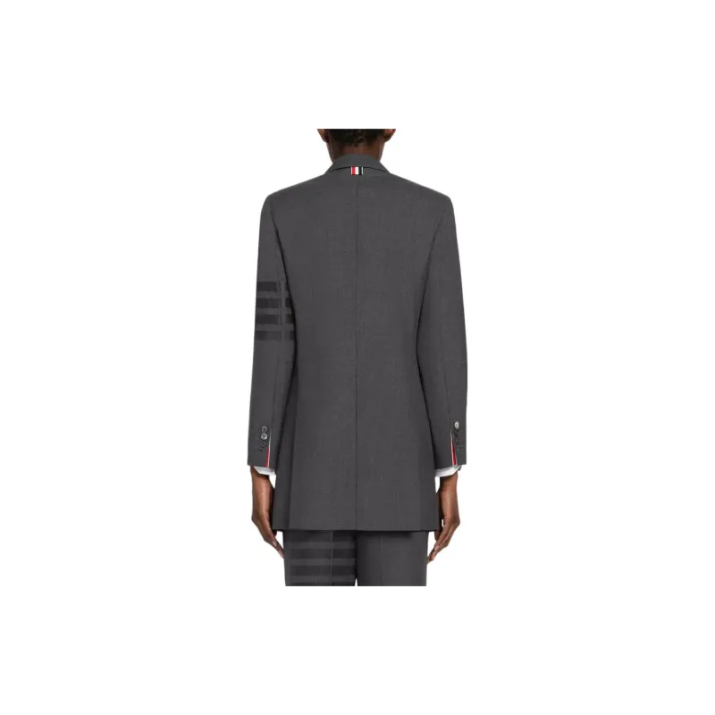 THOM BROWNE 4 Bar Stripe Wool Blazer-2